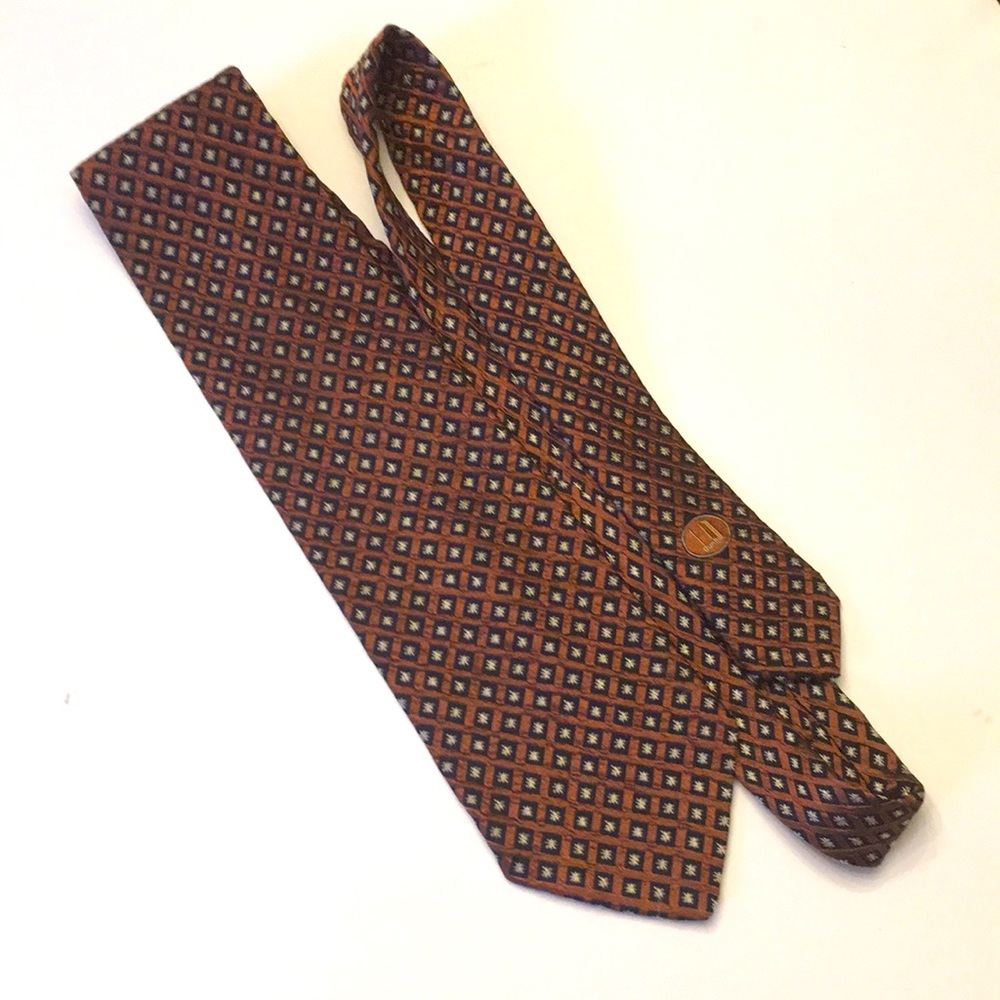 Dunhill silk tie